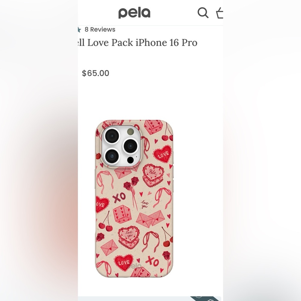 Seashell Love Pack iPhone 16 Pro Case